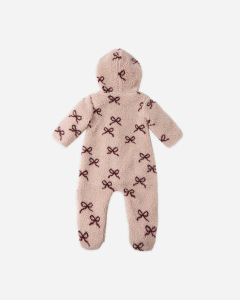 Fleece Jumpsuit || Bows
