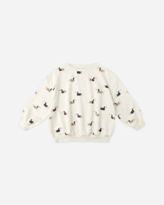 Relaxed Sweatshirt || Dachshund