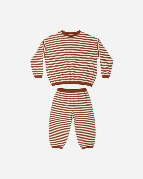 Relaxed Set Brick Stripe