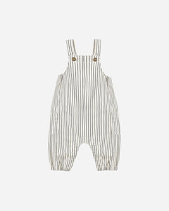 Cargo Baby Overall || Navy Pinstripe