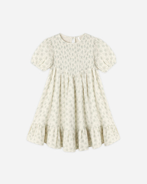 Lydia Dress Green Iris