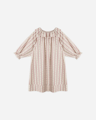 Girl's Nightgown || Candy Cane Stripe