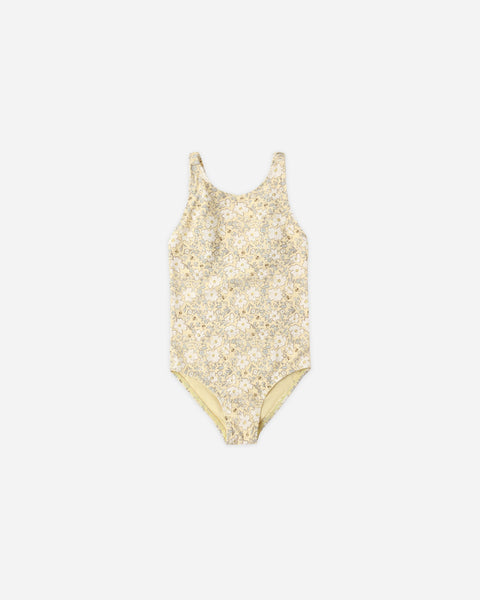 Scrunch One-Piece || Lemon Meadow