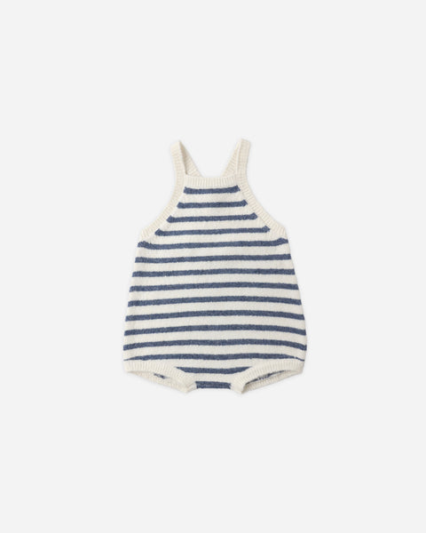 Fisher Romper || Maritime Stripe