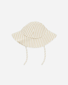 Floppy Sun Hat || Marigold Stripe