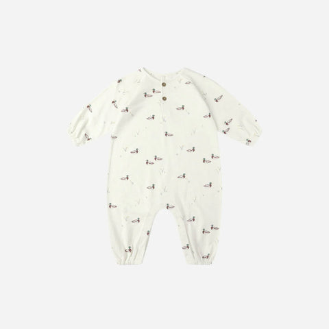 Henley Jumpsuit || Ducks