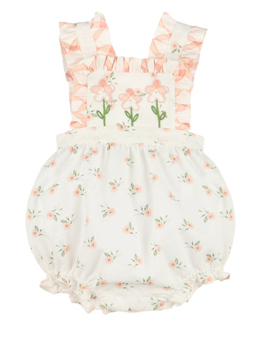 WaterColor Flora Sunsuit, Orange