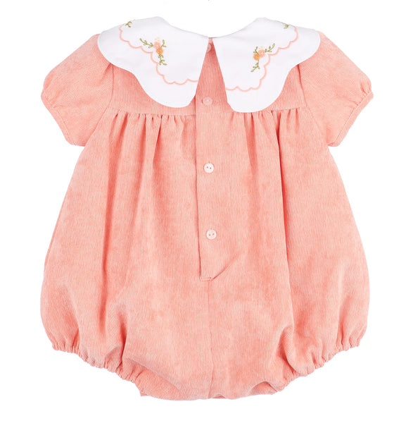 Pumpkin Cord Scallop Bubble, Pink