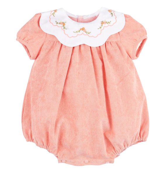 Pumpkin Cord Scallop Bubble, Pink