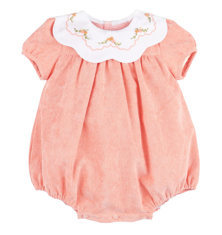 Pumpkin Cord Scallop Bubble, Pink
