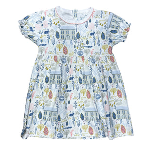 Short Sleeve Playtime Dress- English Countryside