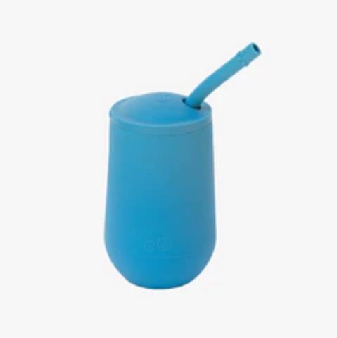 Happy Cup + Straw System- Blue