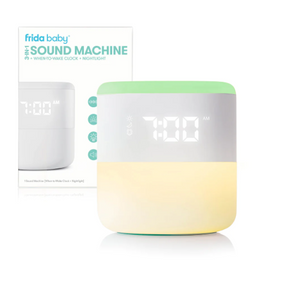 3-in-1 Sound Machine + When-To-Wake Clock + Nightlight
