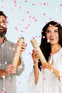 Gender Reveal Confetti Cannon Pink
