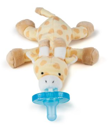 WubbaNub Buttercup Giraffe Detachable Pacifier