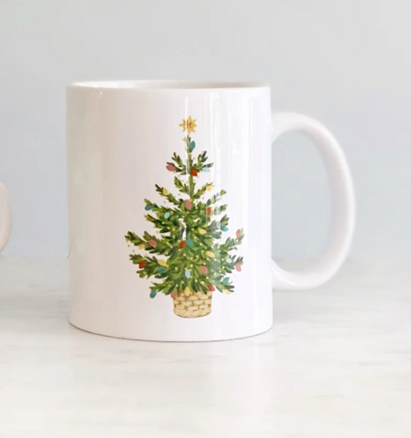 Christmas Tree Ceramic Mug