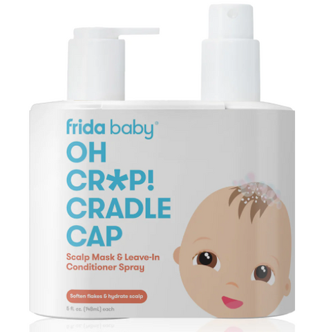 Oh Cr*p! Cradle Cap Flake Fixer Scalp Spray + Scalp Mask Duo