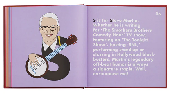 Comedy Legends Alphabet Book