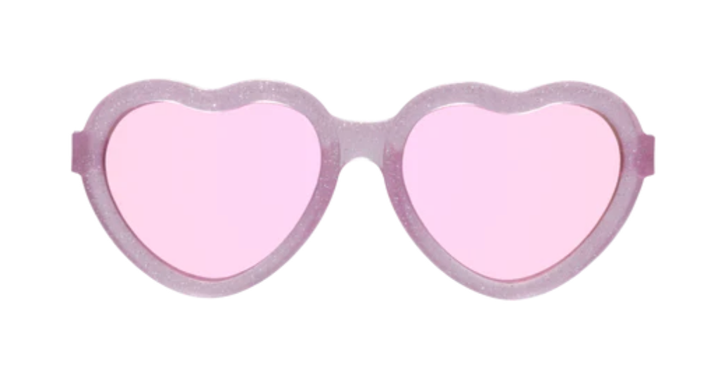 Sparkle Squad Heart | Lavender Mirrored Lenses