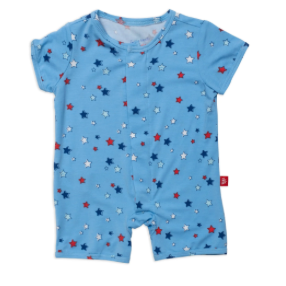 Red White and Bluetiful Magnetic Romper