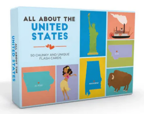 All About the United States flash cards