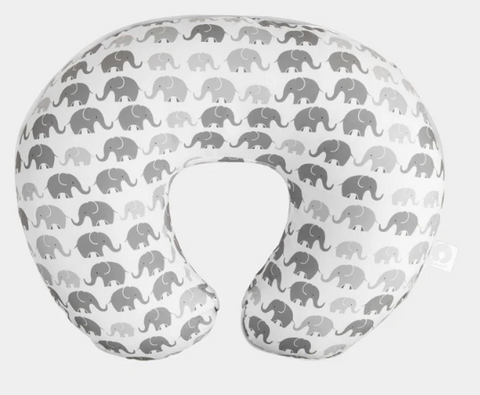 Original Support Nursing Pillow Cover - Gray Elephants