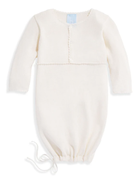 Mercerized Pima Baby Gown