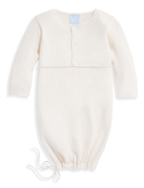 Mercerized Pima Baby Gown