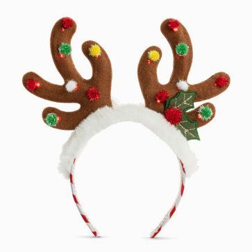 Lit reindeer Antlers Headband