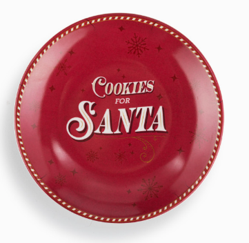 Here Comes Santa Claus Milk & Cookies Set