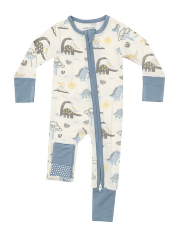 Baby Love Dinos - 2 Way Zipper  Romper