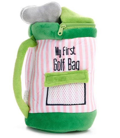 Golf Bag Plush Toy Set - Pink