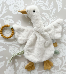 Pru Goose Silicone Teether Lovey