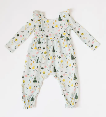 Mabel Romper in Festive Scenes (FINAL SALE)