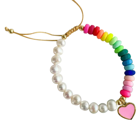 Pearl Rainbow Bracelet