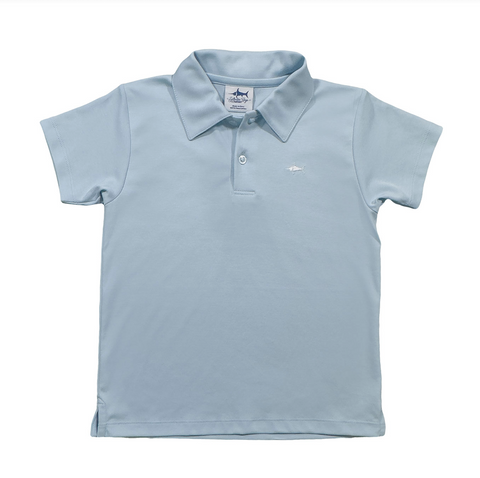 SBC Signature SS Pima Polo- Light Blue