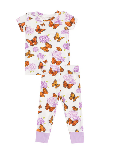Monarch Butterflies and Milkweed- Loungewear Set