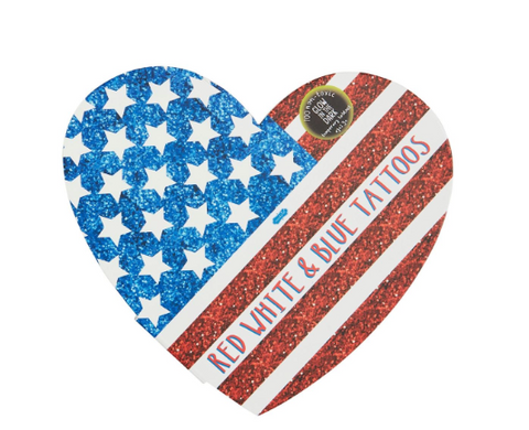 Heart July 4th Tattoo Book