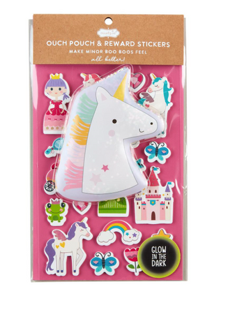 Unicorn Ouch Pouch Stickers