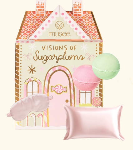 Visions of Sugarplums Bath Balm, Pillowcase & Eye Mask Set (FINAL SALE)