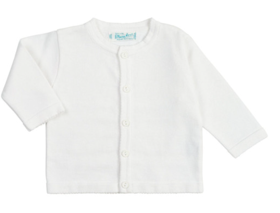 Classic Cardigan - White