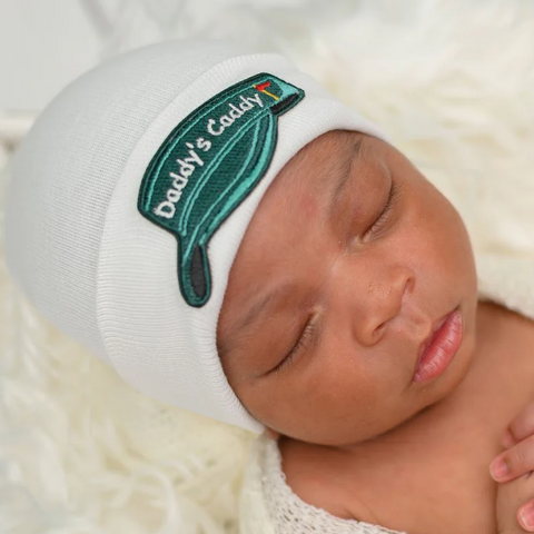 Daddy's Caddy Infant Beanie