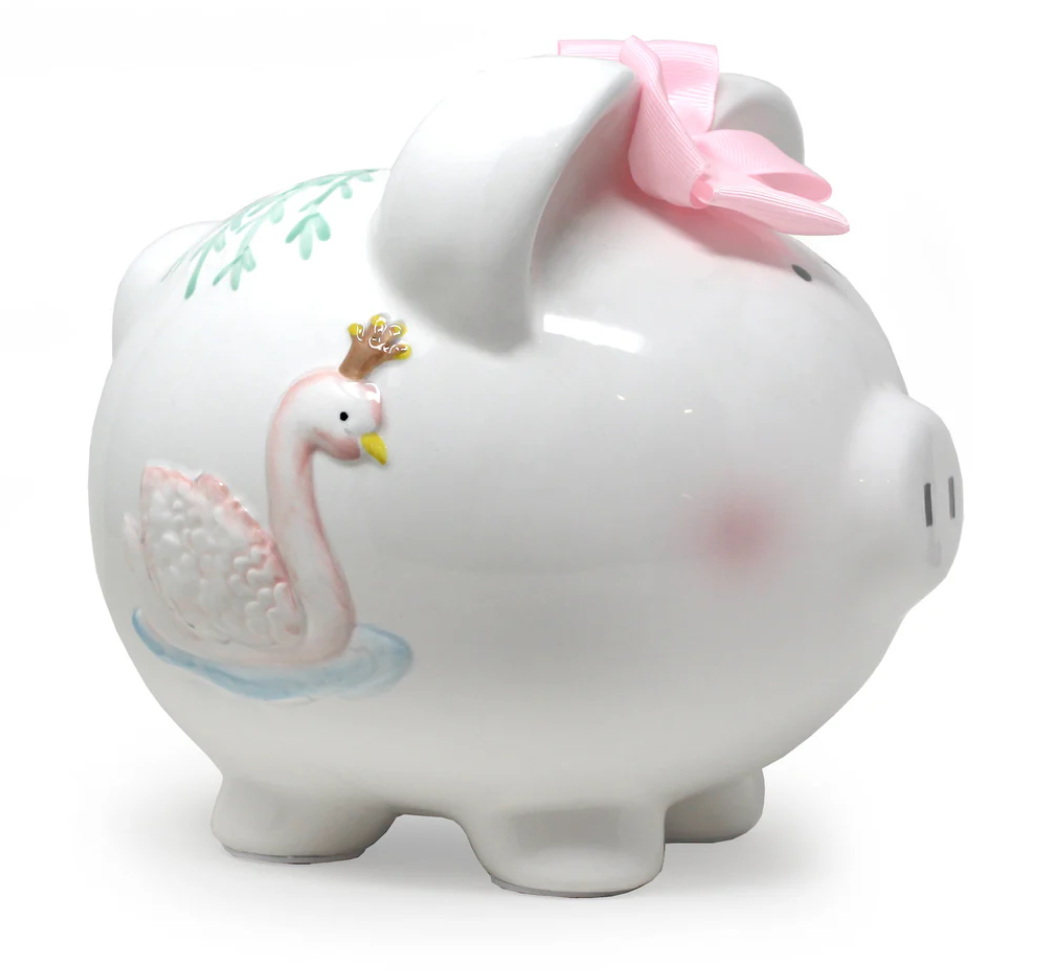 Serena the Swan Piggy Bank