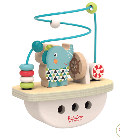 Elephant Lolo's Boat Bead Maze