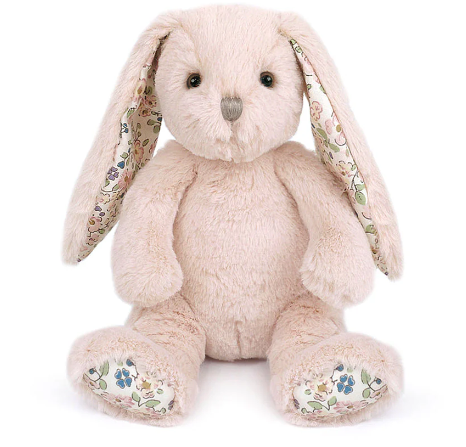 Faith Bunny Plush Animal - Pink, Small