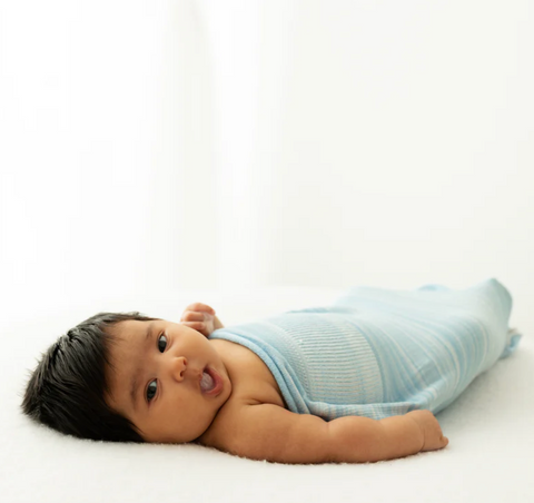 Blue Sleep Sack Swaddle