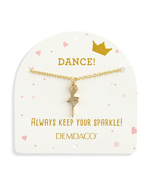 Pink Bunny + Dance Necklace - 9in