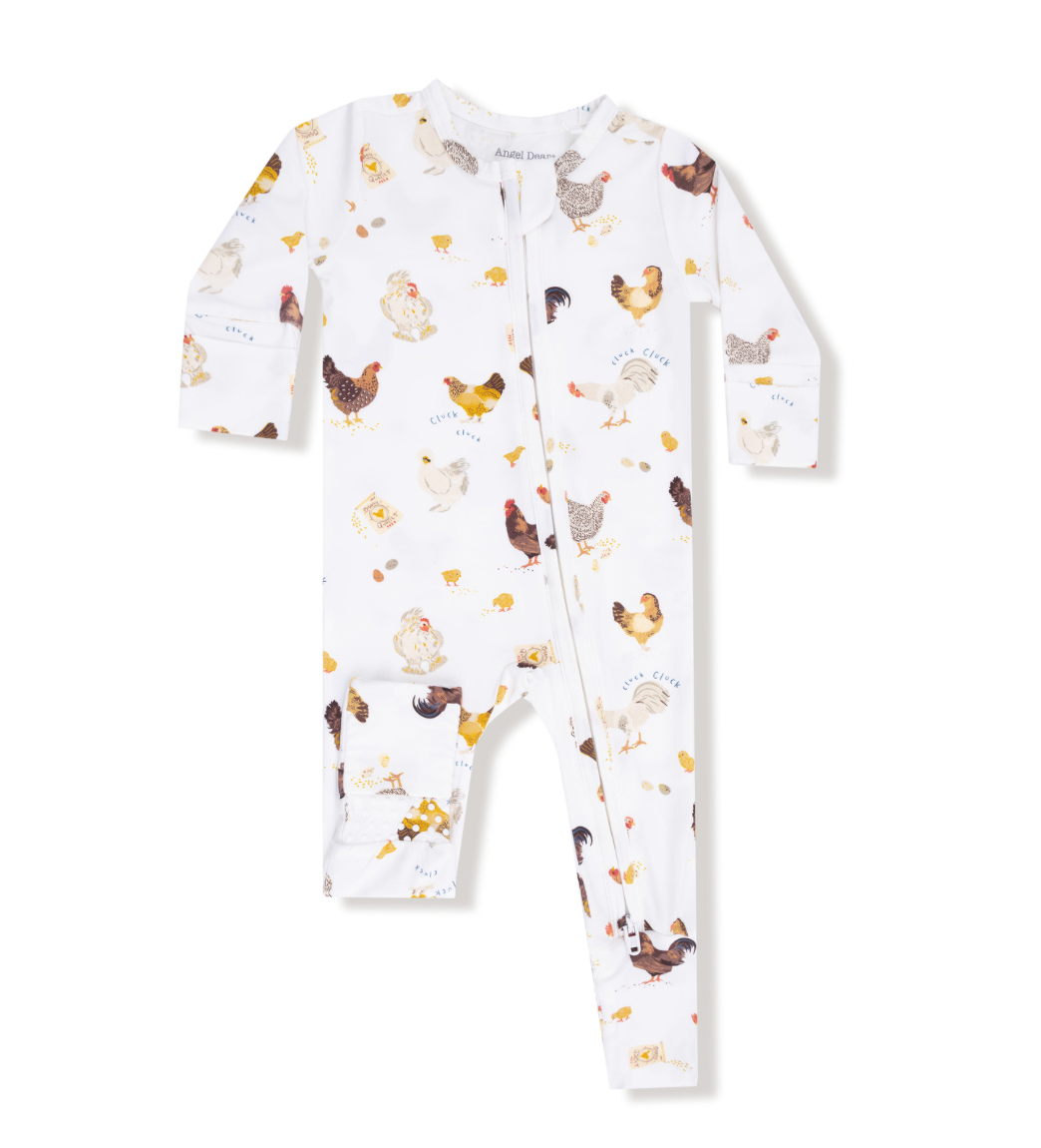 Collector Chickens - Unisex - 2 Way Zipper Romper