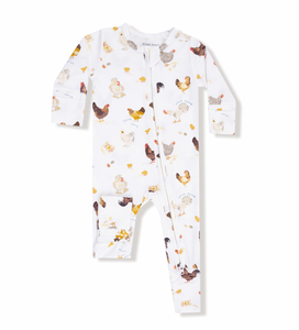 Collector Chickens - Unisex - 2 Way Zipper Romper