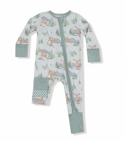 Buck Deer - 2 Way Zipper Romper